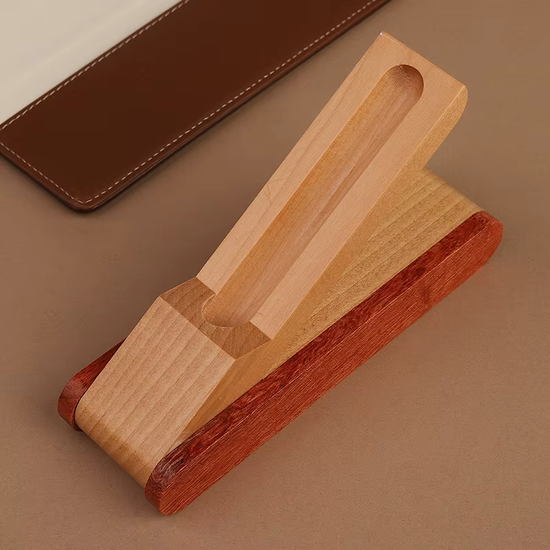 Coffret cadeau en bois pour stylo plume à bille fait à la main