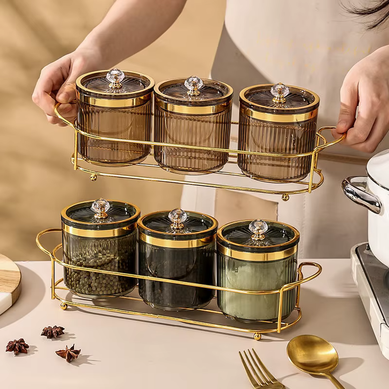 Pot à épices de cuisine de luxe