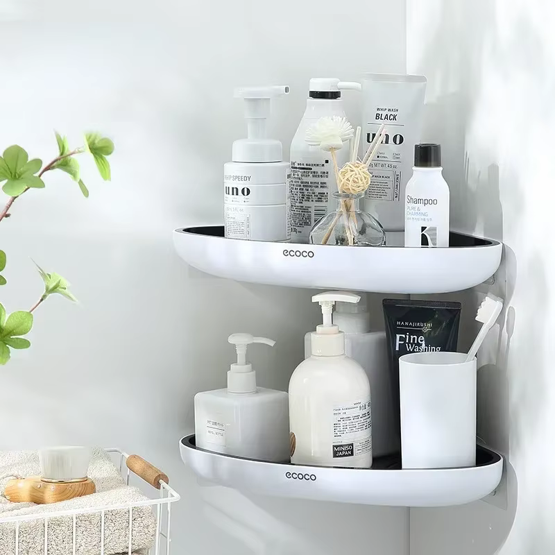 HOEvaluShelf-Rangement mural pour shampoing et cosmétiques