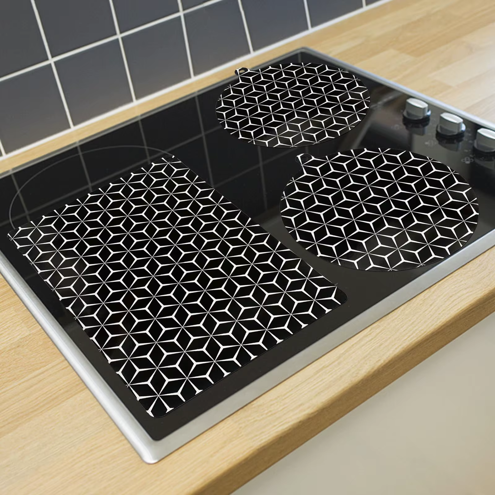 Tapis de protection en silicone pour plaques à induction