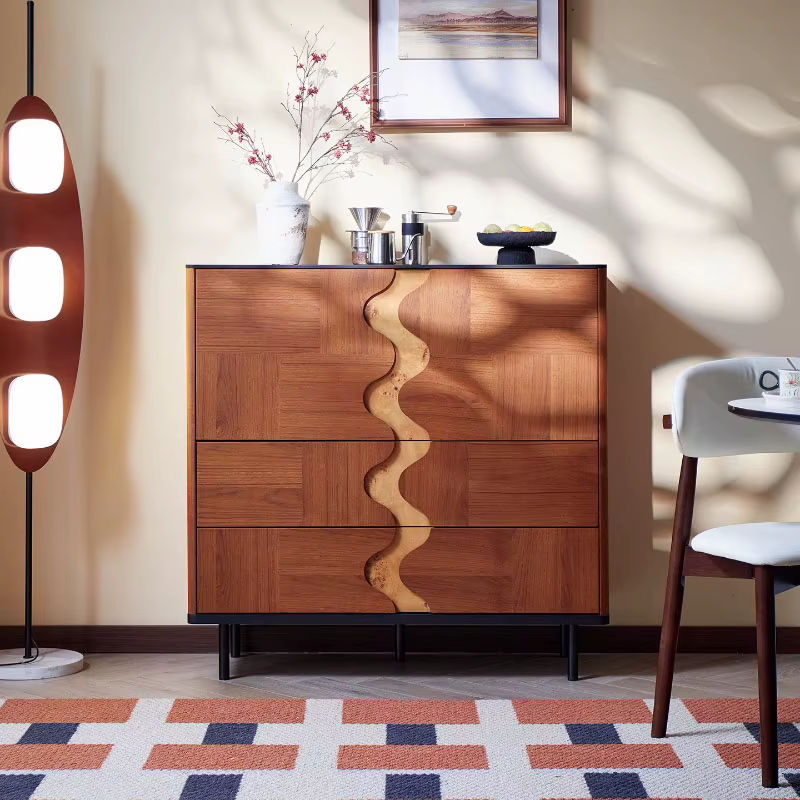 Armoire de salon avec tiroirs