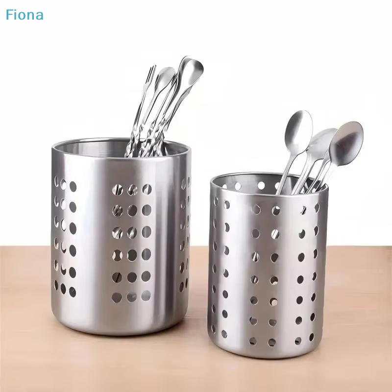 ✔ Boîte de rangement pour baguettes cylindriques en acier inoxydable