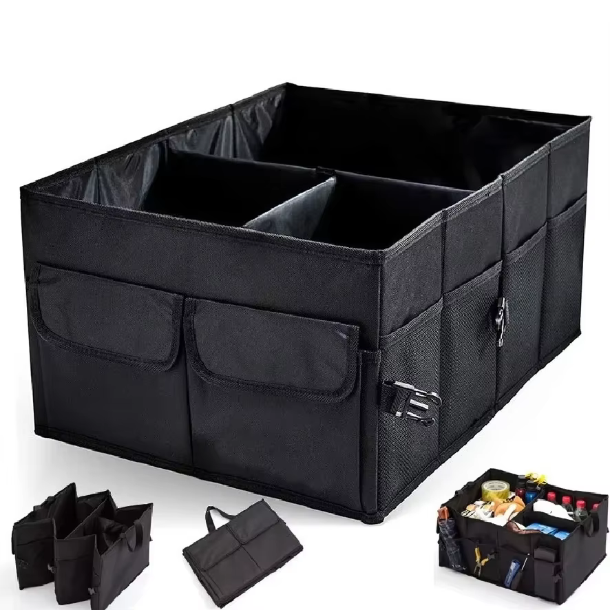 Boîte de rangement pour voiture de grande capacité