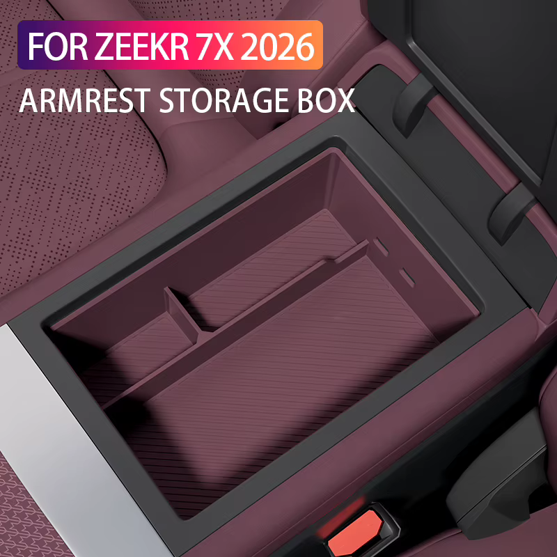 Boîte de rangement pour accoudoir pour Zeekr 7x 2026