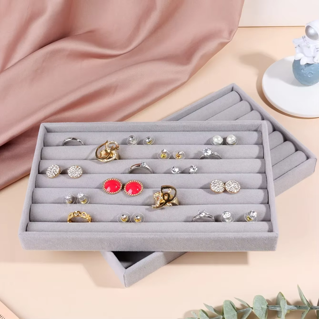 Boîte de rangement de bijoux