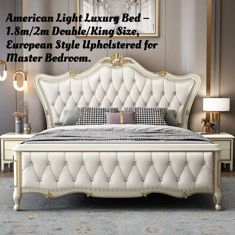 Lit King Size Moderne avec Rangement