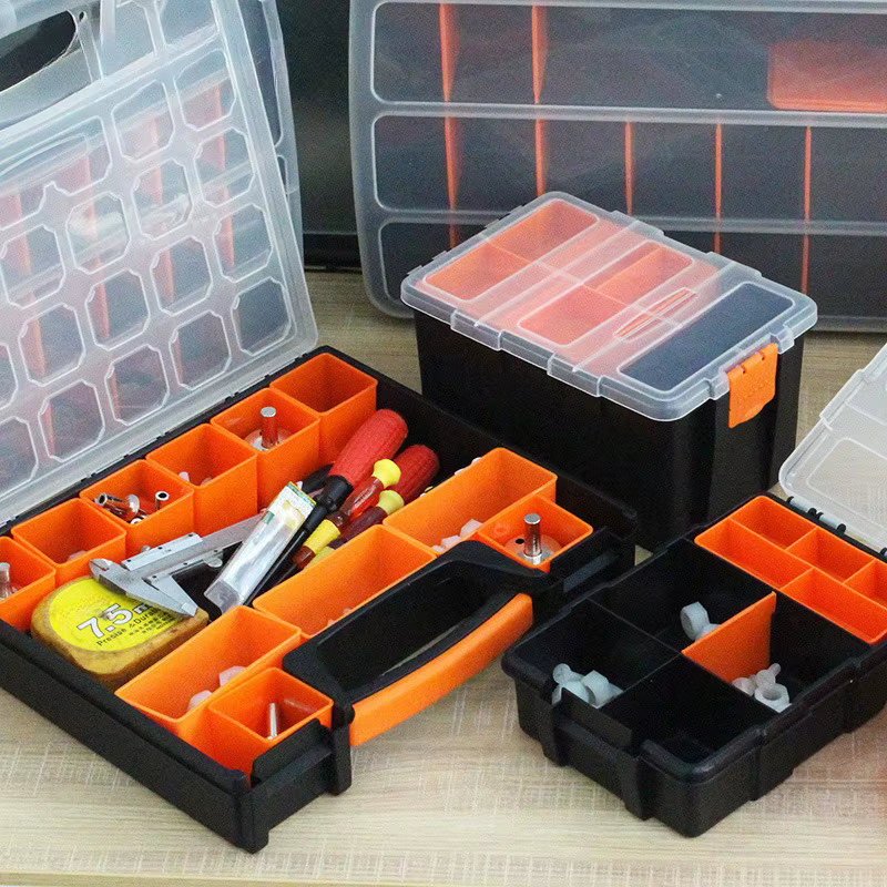Boîte à outils en plastique multi-grille