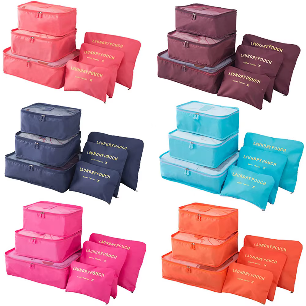 Grand paquet de 6 sacs de voyage