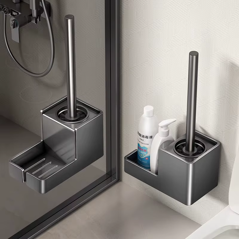 Brosse de toilette, étagère