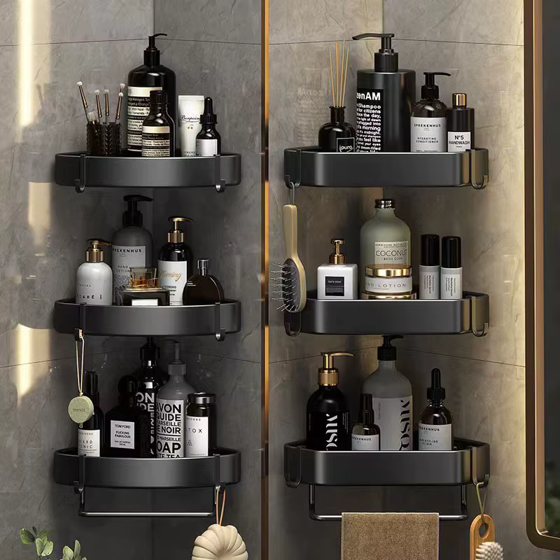 HOShelf-Étagère d'angle murale pour douche
