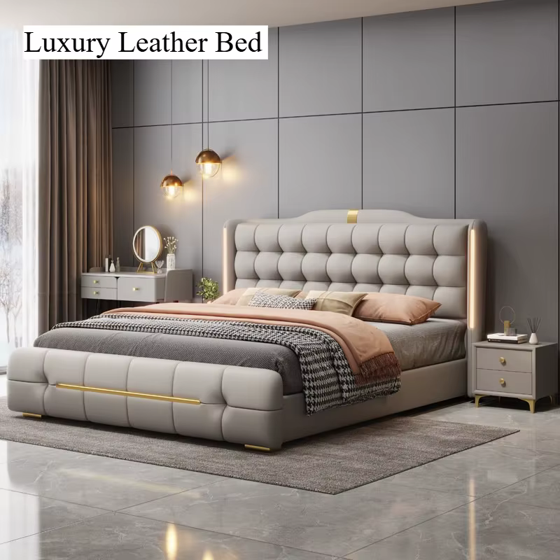 Tête de lit de luxe 180x200cm sans matelas