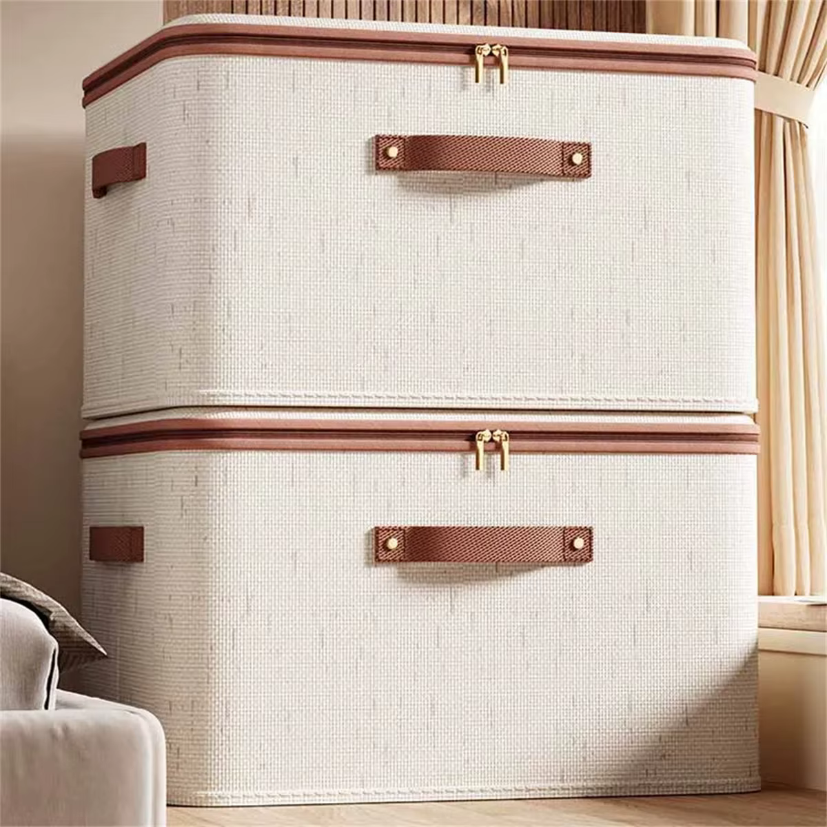 Grande boîte de rangement domestique robuste