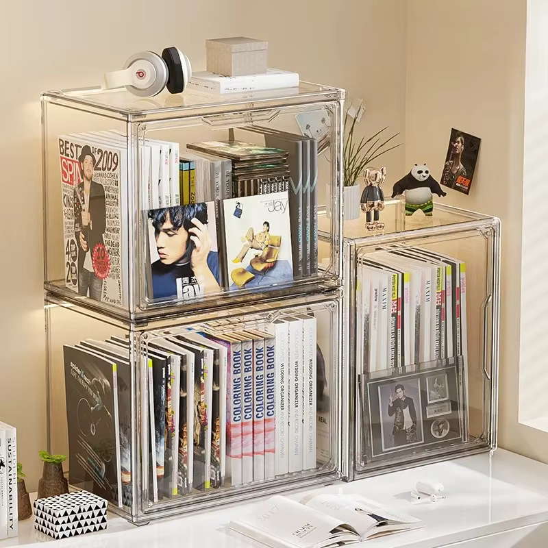 Boîte de rangement transparente