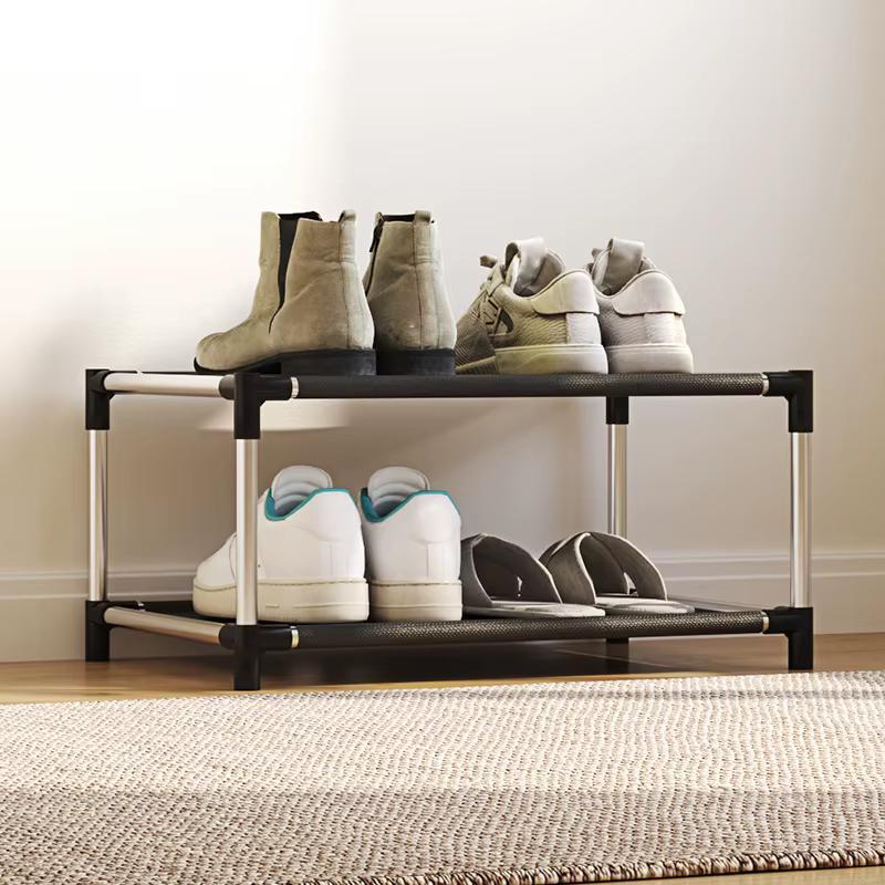 Porte-chaussures simple à 2 couches