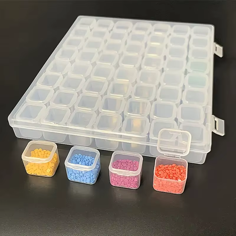 Une boîte de rangement pour la peinture diamant