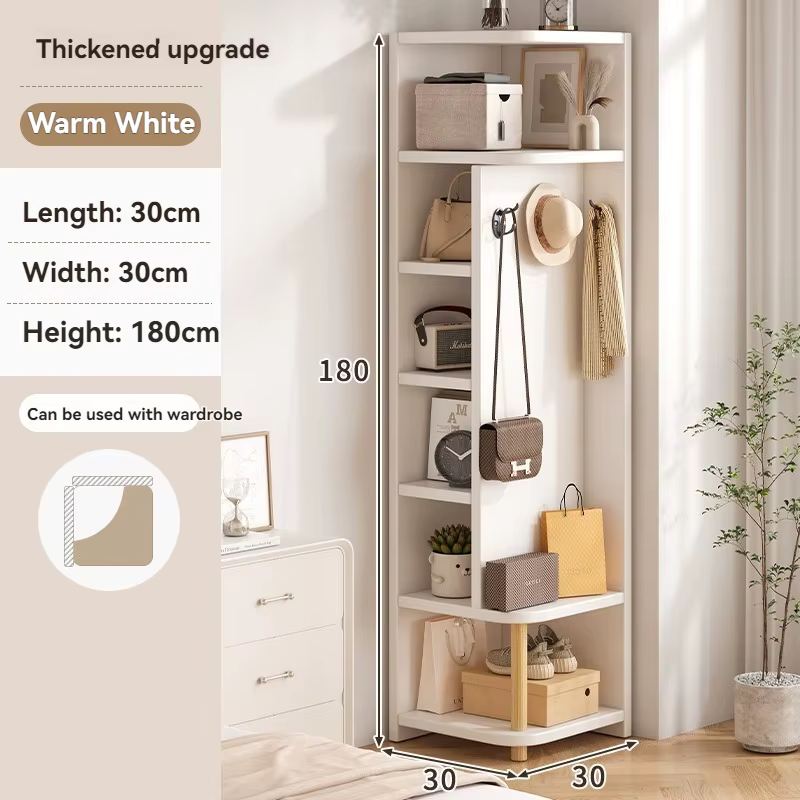 Armoire de rangement d'angle pour usage domestique