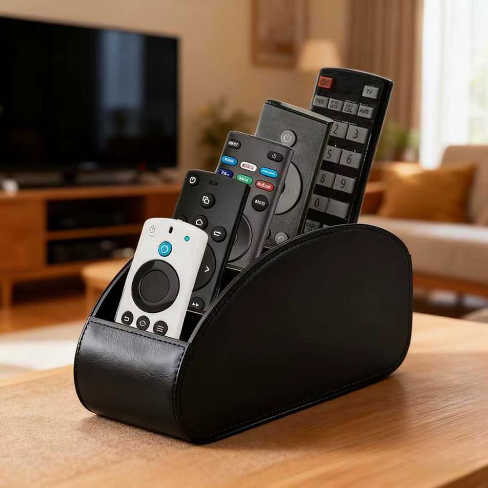 Boîte de rangement multi-compartiments pour télécommandes
