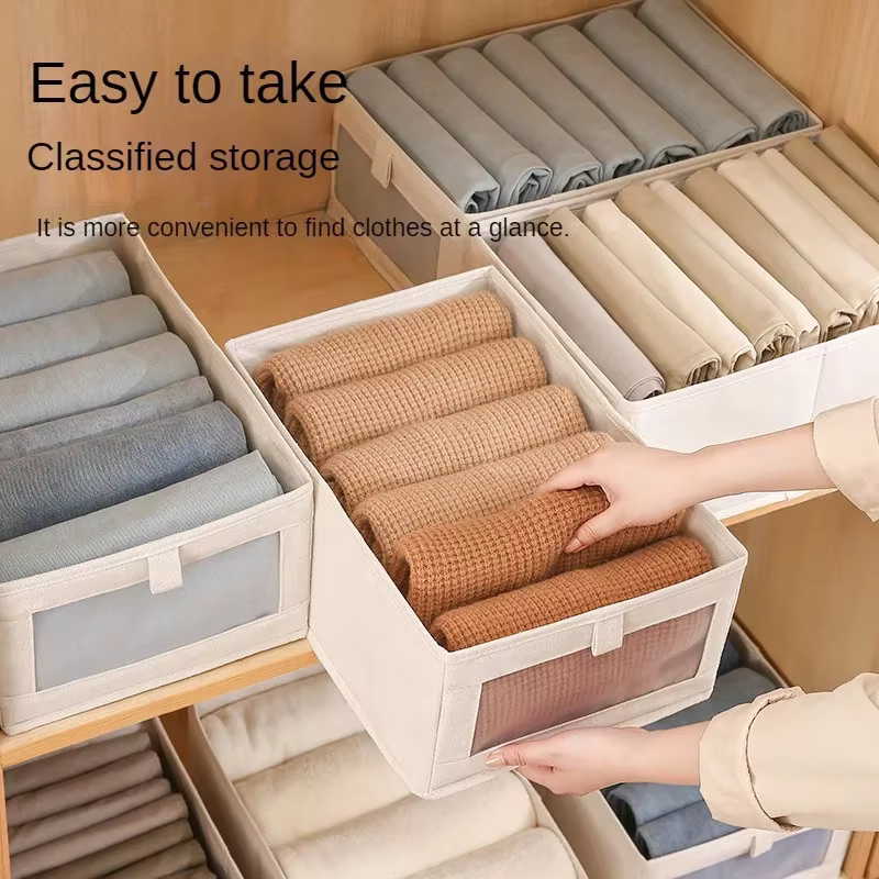 Organisateurs de rangement de garde-robe visibles
