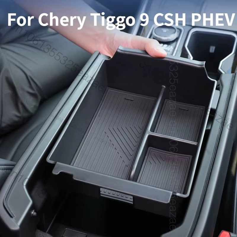 Boîte de rangement d'accoudoir pour Chery Tiggo 9 CSH PHEV 2025 2026