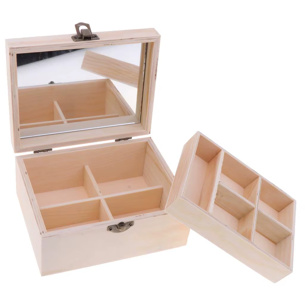Trousse de maquillage en miroir