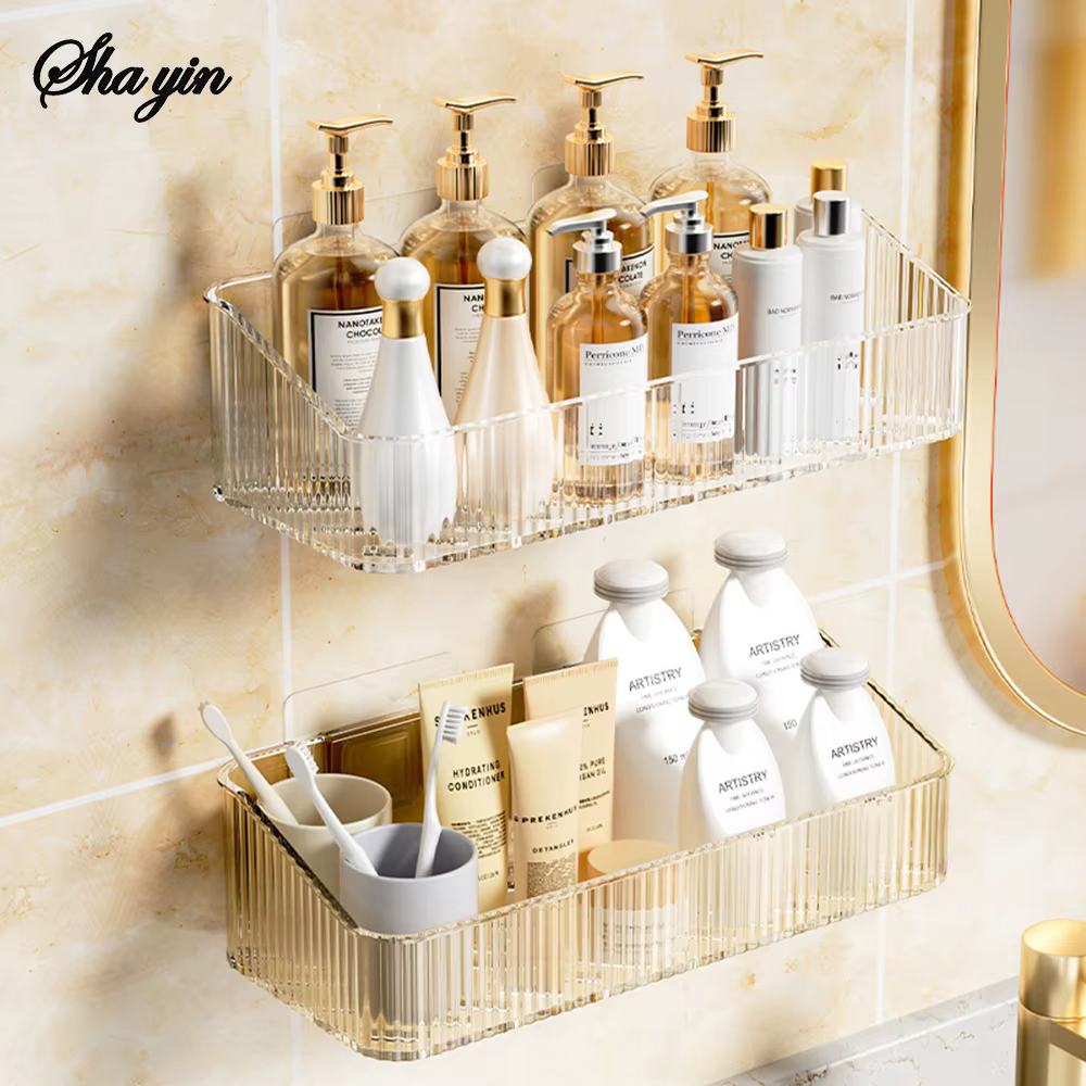 Support de rangement mural pour salle de bain