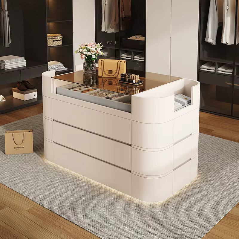 Étagère au sol, armoires de salon