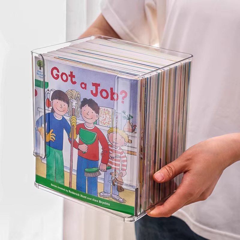 Boîte de rangement de livres d'images