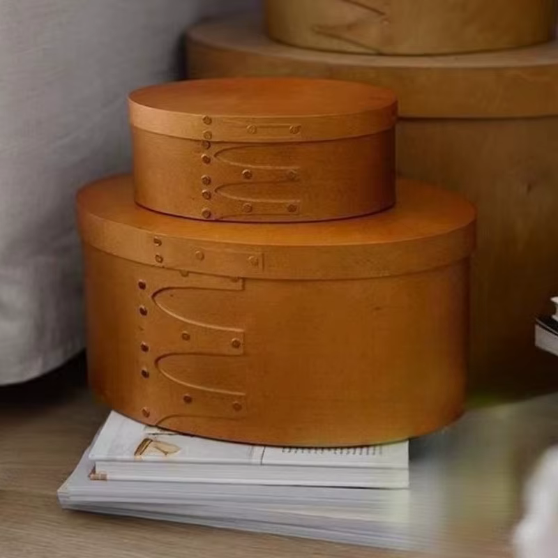 Boîte de rangement en bois