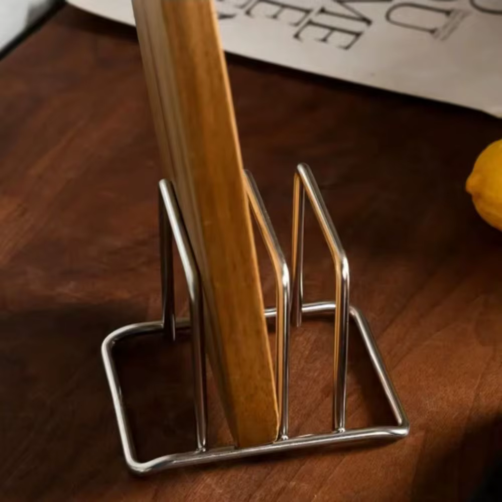 Support de planche à découper Durable en acier inoxydable