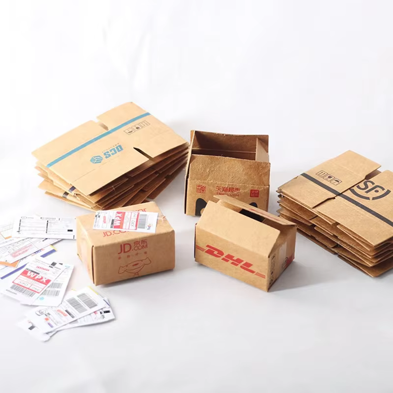 1 ensemble 1:12 mini boîte en carton