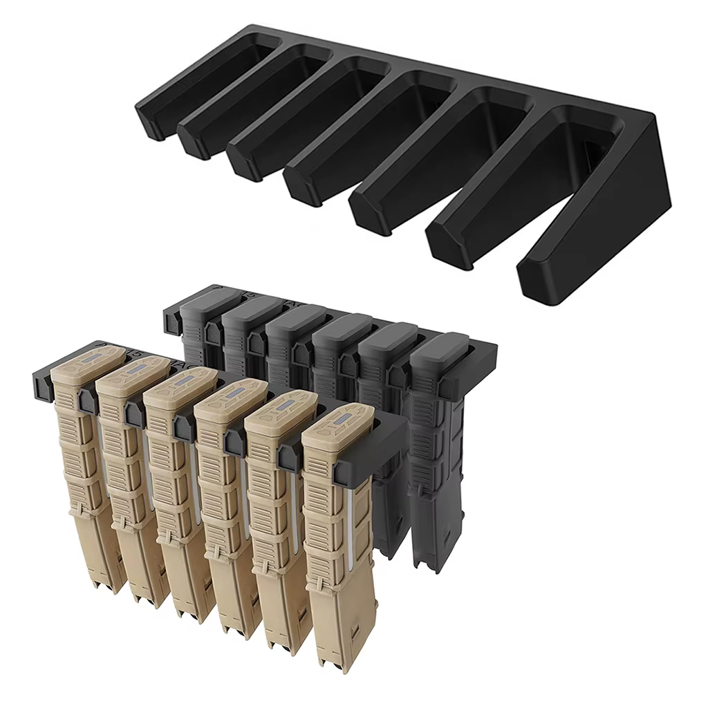 1 pièces 6 fentes Standard PMAG support mural porte-revues
