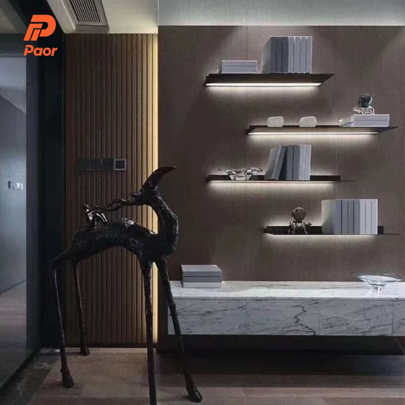 Étagère murale LED de 50 à 150 cm