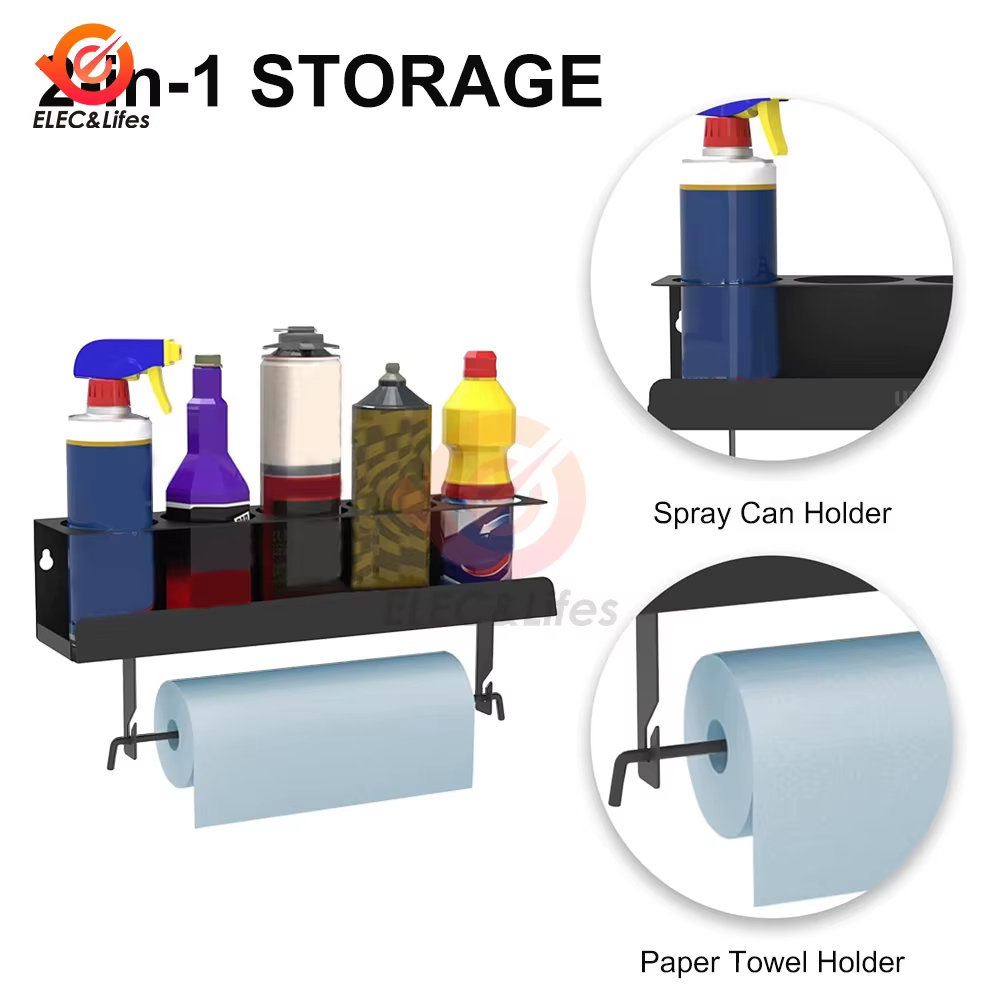Supports de stockage de bouteilles muraux