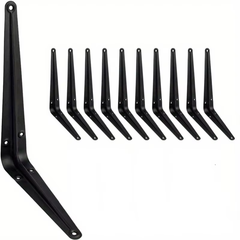 Supports d'étagère flottants en L de 8 pouces