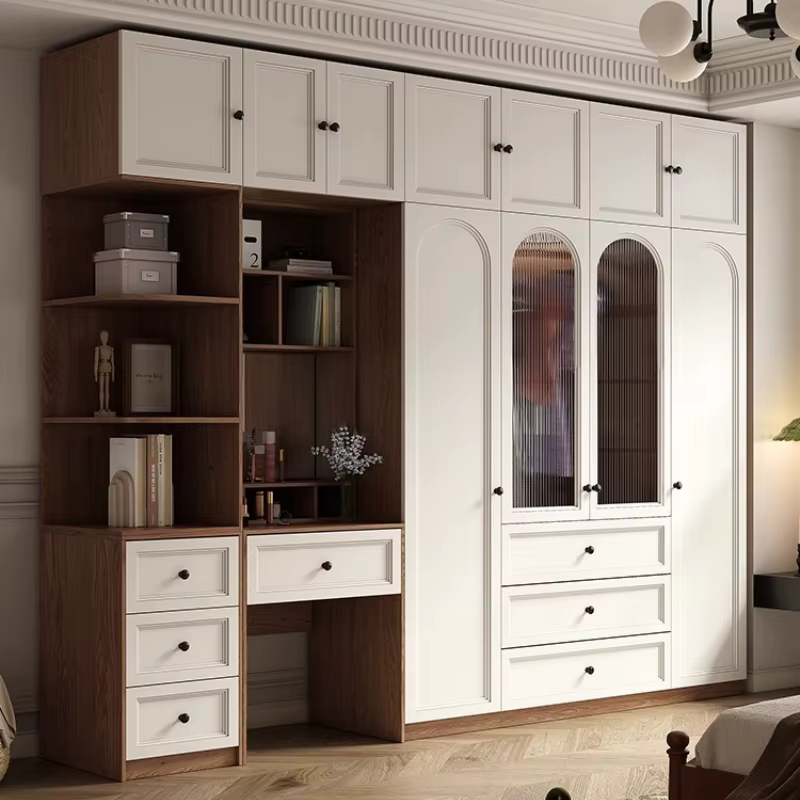 Armoire à tiroirs transparents