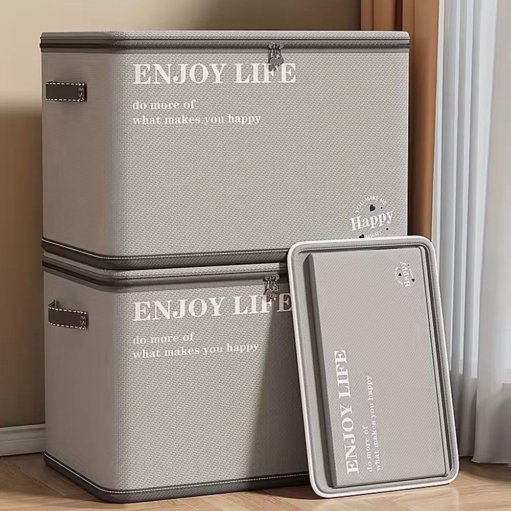 Boîte de rangement superposable pour vêtements