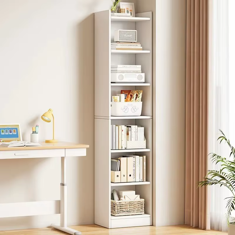 Étagère bibliothèque murale multi-niveaux pour salon