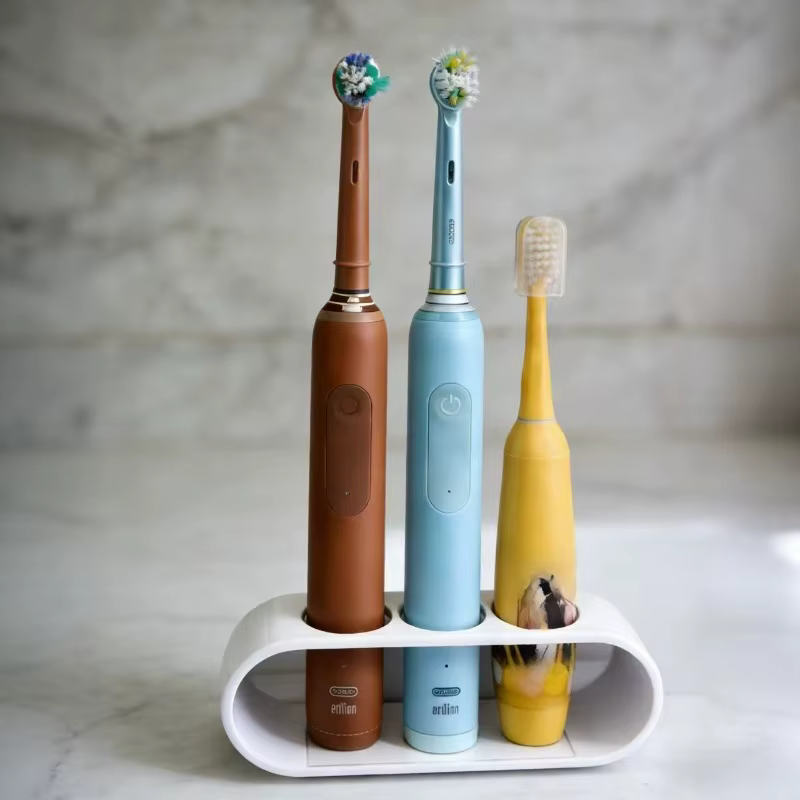 Support pour brosse à dents électrique - Peut accueillir 3 brosses