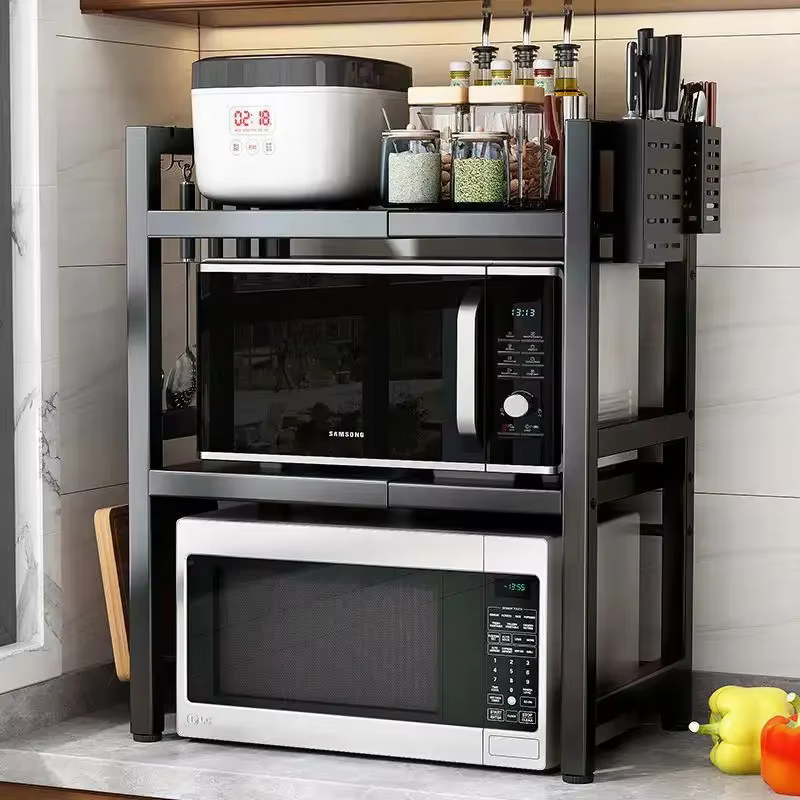Étagère de four à micro-ondes domestique