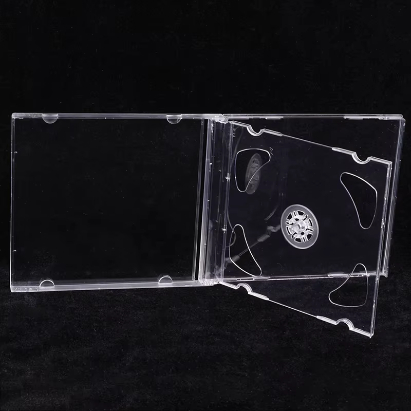 Boîte à CD transparente de haute qualité