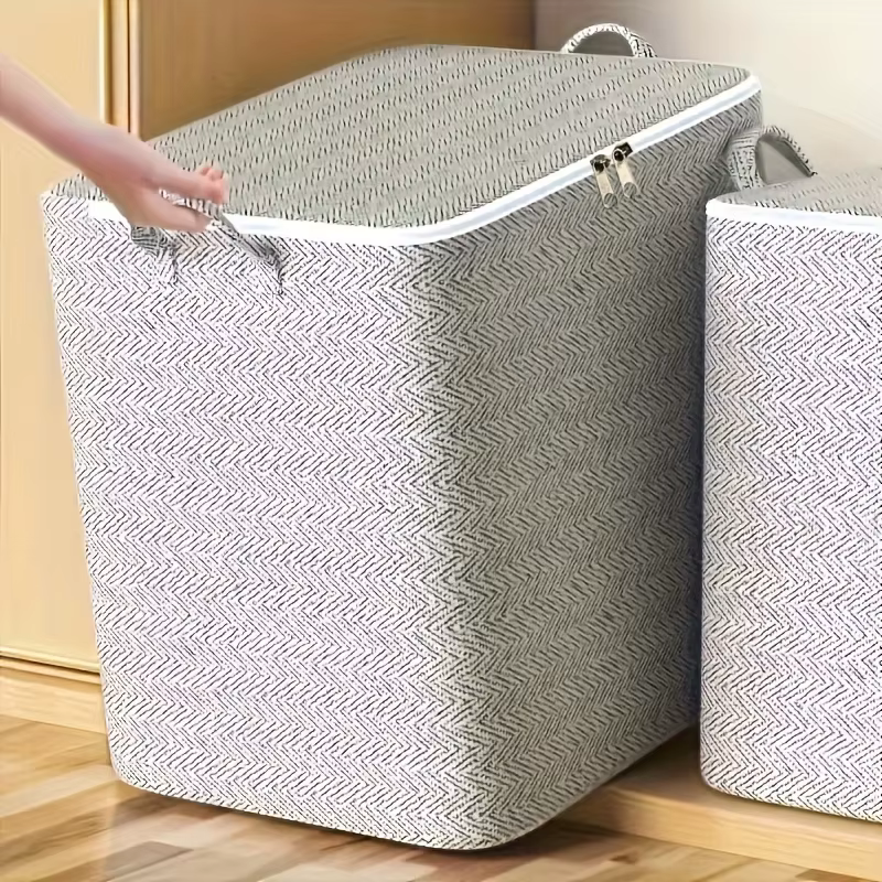 Housse de rangement spacieuse et imperméable - Organisateur en tissu non tissé durable pour vêtements