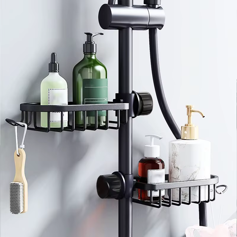 Support de rangement pour robinet de salle de bains