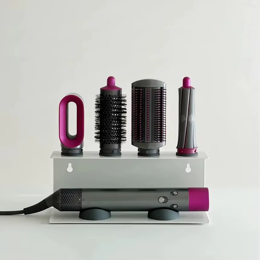 Support de rangement pour sèche-cheveux Non perforé