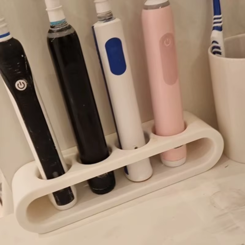 Support pour brosse à dents électrique - Peut contenir 4 brosses