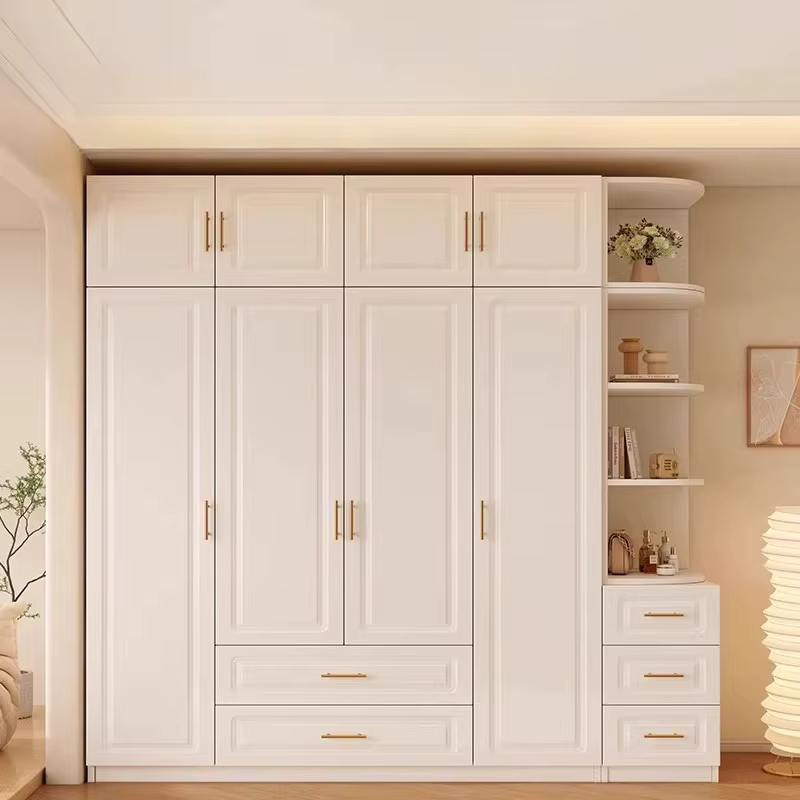 Armoire européenne en bois massif