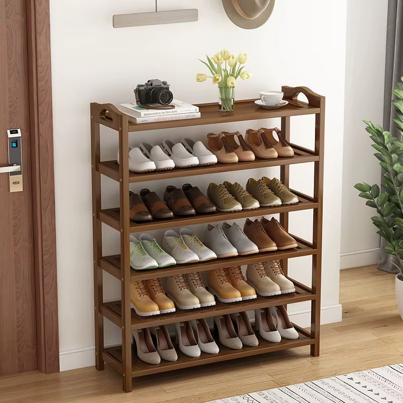 Étagère à chaussures en bambou de haute qualité