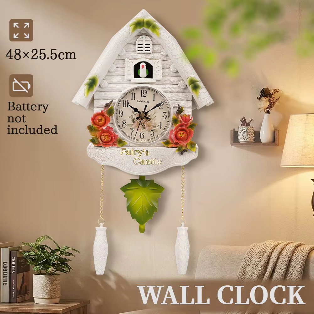 Horloge murale Cuckoo de style européen