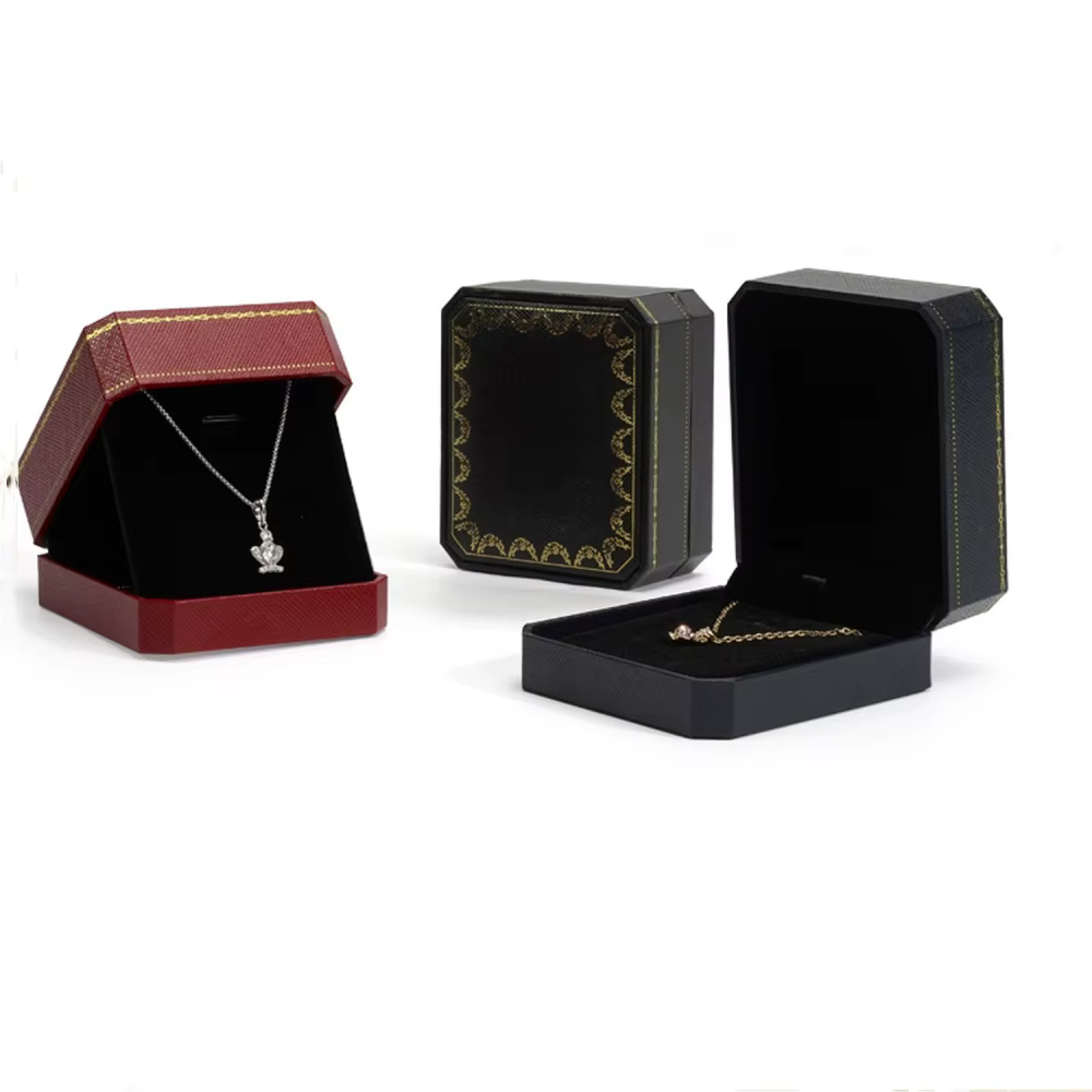 Boîte à bijoux à motif rétro européen
