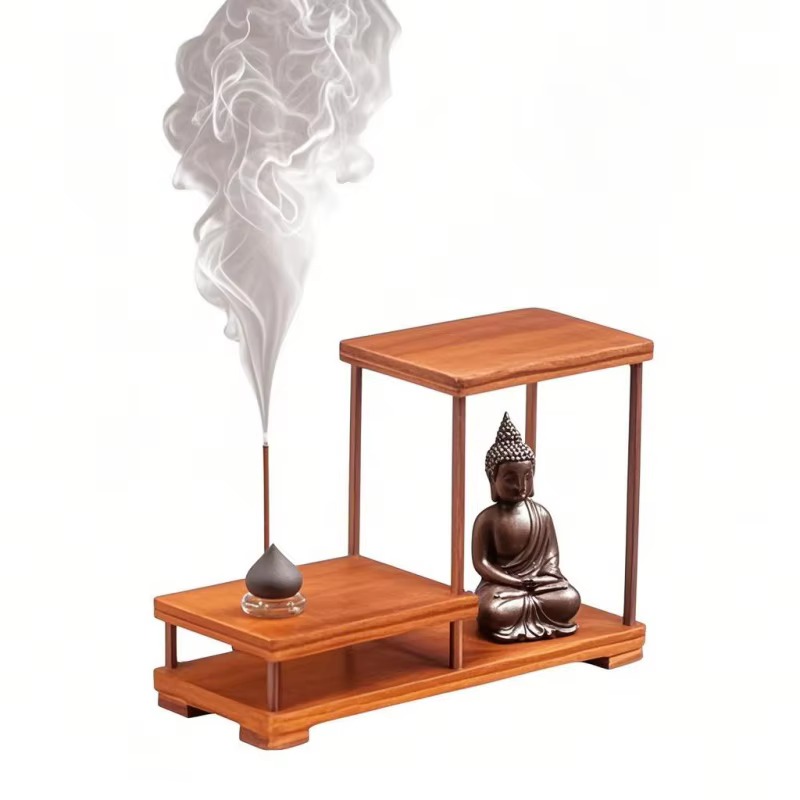 Étagères décoratives miniatures en bois