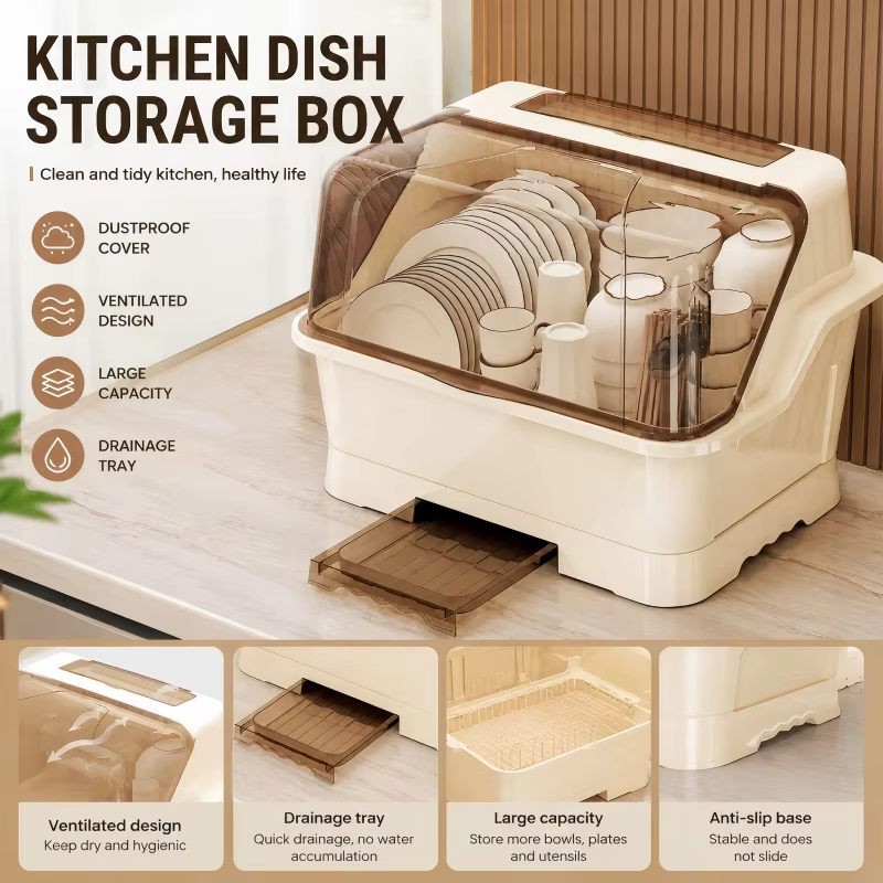 Nouvelle boîte de rangement multifonctionnelle pour cuisine